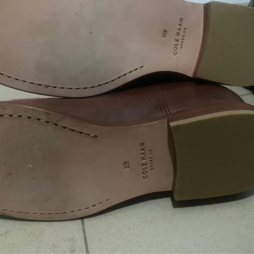 Cole Haan Zillie Leather Ankle Boot - Picture 4 of 6